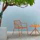 achat pedrali nolita 3659 fauteuil lounge jardin détente fil metal