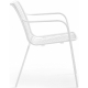 achat pedrali nolita 3659 fauteuil lounge jardin détente fil metal