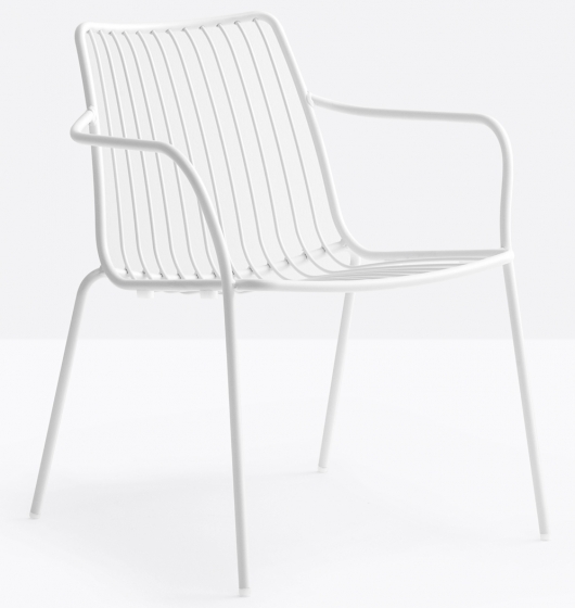 achat pedrali nolita 3659 fauteuil lounge jardin détente fil metal