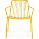 achat pedrali nolita 3659 fauteuil lounge jardin détente fil metal