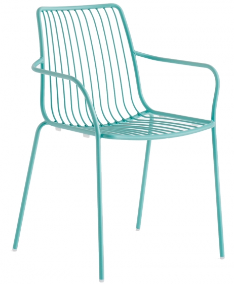 achat pedrali nolita 3656 fauteuil jardin métal dossier haut jardin cedre rouge