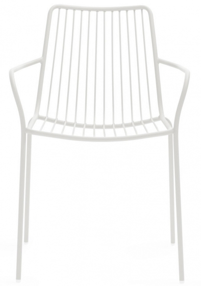 achat pedrali nolita 3656 fauteuil jardin métal dossier haut jardin cedre rouge