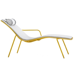 Coussin rembourré pedrali de mousse Adapté pour la chaise longue Nolita 