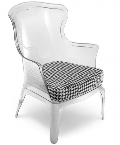 Coussin pasha rembourré recouvert de tissu grand confort au fauteuil Pasha