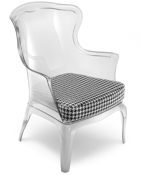 Coussin pasha rembourré recouvert de tissu grand confort au fauteuil Pasha