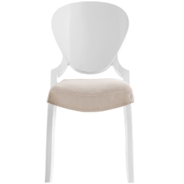Coussins Queen 650.3 Pedrali tissu déhoussable confort chaise 