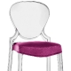Coussins Queen 650.3 Pedrali tissu déhoussable confort chaise 