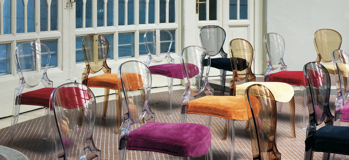 Coussins Queen 650.3 Pedrali tissu déhoussable confort chaise 