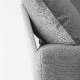 Fauteuil jardin design lounge Reva Patrick Jouin Pedrali confort coussin assise garnie blanc sable