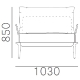 Fauteuil jardin design lounge Reva Patrick Jouin Pedrali confort coussin assise garnie blanc sable