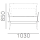 Fauteuil extérieur Reva Twist Patrick Jouin Pedrali Aluminium textylene corde plate Coussins en mousse tissu imperméable