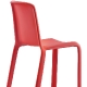 Chaise Snow Fioravanti Pedrali empilable design extérieur terrasse chaise bleu grise blanche verte rouge beige grise 