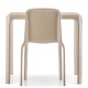 Chaise Snow Fioravanti Pedrali empilable design extérieur terrasse chaise bleu grise blanche verte rouge beige grise 