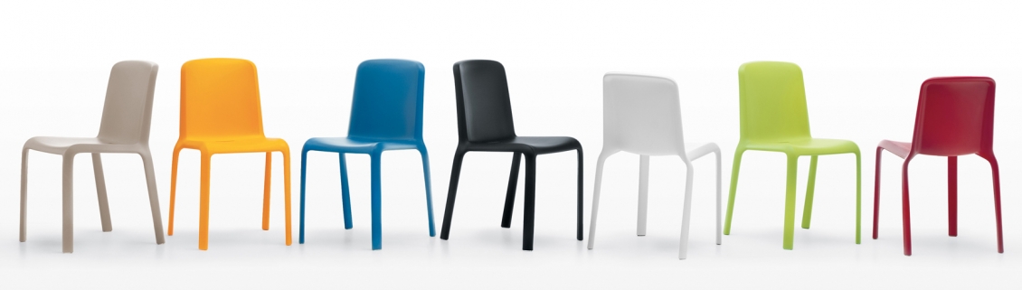 Chaise Snow Fioravanti Pedrali empilable design extérieur terrasse chaise bleu grise blanche verte rouge beige grise 