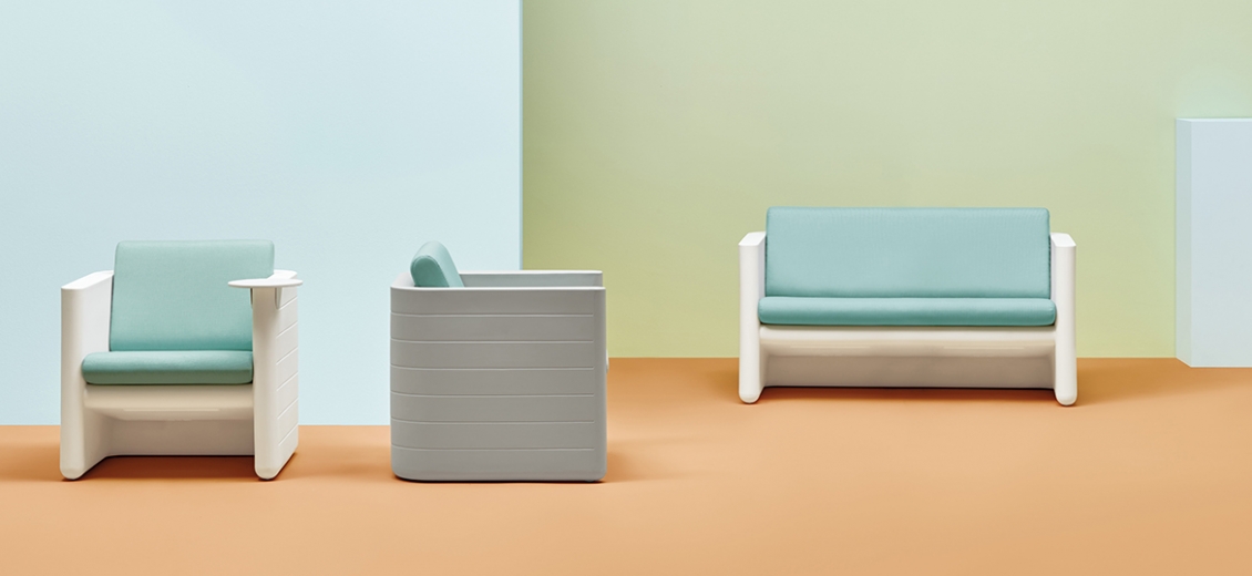 Fauteuil lounge Sunset 625 Alessandro Busana Pedrali résine coussin outdoor extérieur terrasse 