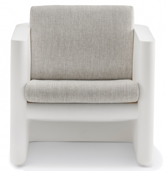 Fauteuil lounge Sunset 625 Alessandro Busana Pedrali résine coussin outdoor extérieur terrasse 