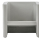 Fauteuil lounge Sunset 625 Alessandro Busana Pedrali résine coussin outdoor extérieur terrasse 