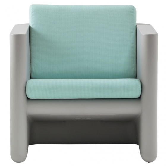Fauteuil lounge Sunset 625 Alessandro Busana Pedrali résine coussin outdoor extérieur terrasse 