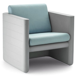 Fauteuil lounge Sunset 625 Alessandro Busana Pedrali résine coussin outdoor extérieur terrasse 