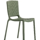 Chaise Tatami 305 Pedrali résine extérieur design empilable polypro beige vert noir marron blanc 