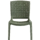 Chaise Tatami 305 Pedrali résine extérieur design empilable polypro beige vert noir marron blanc 
