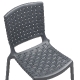 Chaise Tatami 305 Pedrali résine extérieur design empilable polypro beige vert noir marron blanc 