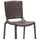 Chaise Tatami 305 Pedrali résine extérieur design empilable polypro beige vert noir marron blanc 