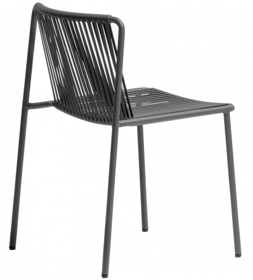 Chaise Tribeca 3660 CMP Design Pedrali acier laqué fil nylon empilable
