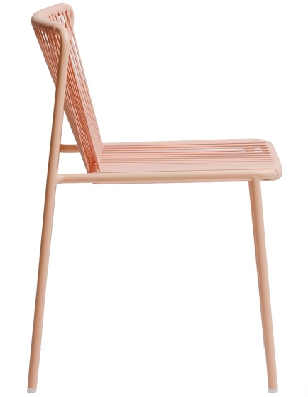 Chaise Tribeca 3660 CMP Design Pedrali acier laqué fil nylon empilable