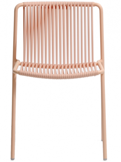 Chaise Tribeca 3660 CMP Design Pedrali acier laqué fil nylon empilable