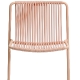 Chaise Tribeca 3660 CMP Design Pedrali acier laqué fil nylon empilable