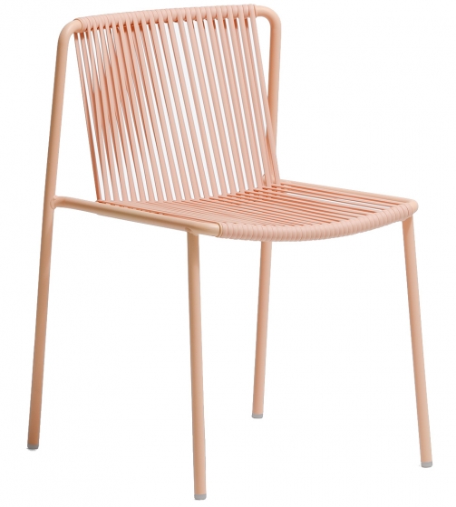 Chaise Tribeca 3660 CMP Design Pedrali acier laqué fil nylon empilable