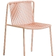 Chaise Tribeca 3660 CMP Design Pedrali acier laqué fil nylon empilable