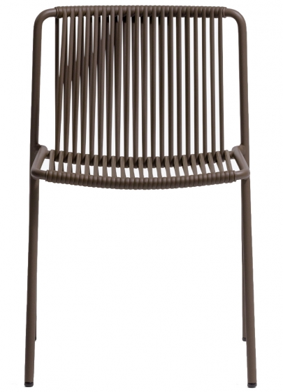 Chaise Tribeca 3660 CMP Design Pedrali acier laqué fil nylon empilable
