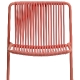 Chaise Tribeca 3660 CMP Design Pedrali acier laqué fil nylon empilable