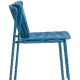 Chaise Tribeca 3660 CMP Design Pedrali acier laqué fil nylon empilable