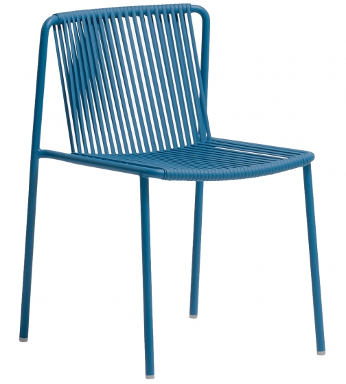 Chaise Tribeca 3660 CMP Design Pedrali acier laqué fil nylon empilable