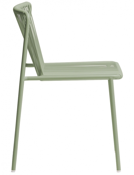 Chaise Tribeca 3660 CMP Design Pedrali acier laqué fil nylon empilable