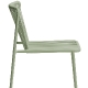 Chaise Tribeca 3660 CMP Design Pedrali acier laqué fil nylon empilable