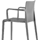 Fauteuil design Volt 675 Pedrali ergonomie résine empilable terrasse