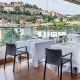 Fauteuil design Volt 675 Pedrali ergonomie résine empilable terrasse