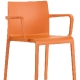 Fauteuil design Volt 675 Pedrali ergonomie résine empilable terrasse