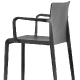 Fauteuil design Volt 675 Pedrali ergonomie résine empilable terrasse