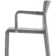 Fauteuil design Volt 675 Pedrali ergonomie résine empilable terrasse