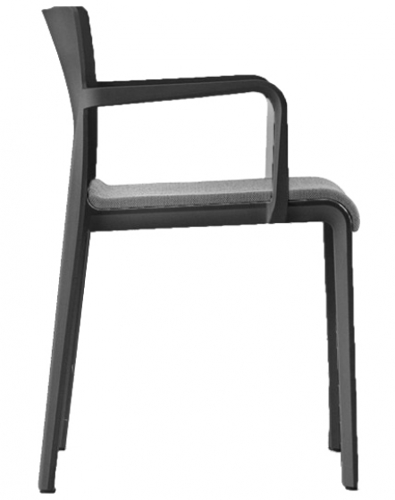 Fauteuil design empilable Volt Claudio Dondoli Pedrali Volt 676-2