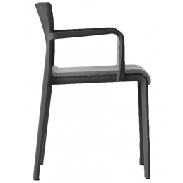 Fauteuil design empilable Volt Claudio Dondoli Pedrali Volt 676-2