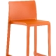 Chaise haute Volt 677 design empilable Claudio Dondoli Pocci Pedrali 