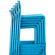 Chaise haute Volt 677 design empilable Claudio Dondoli Pocci Pedrali 