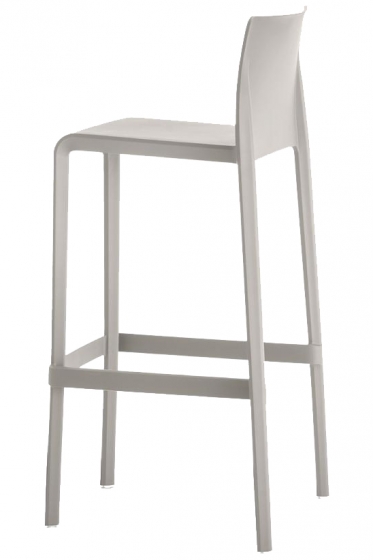 Chaise haute Volt 677 design empilable Claudio Dondoli Pocci Pedrali 
