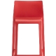 Chaise haute Volt 677 design empilable Claudio Dondoli Pocci Pedrali 
